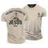 Men's I'm Only Talking to Jesus Today Cotton T-Shirt